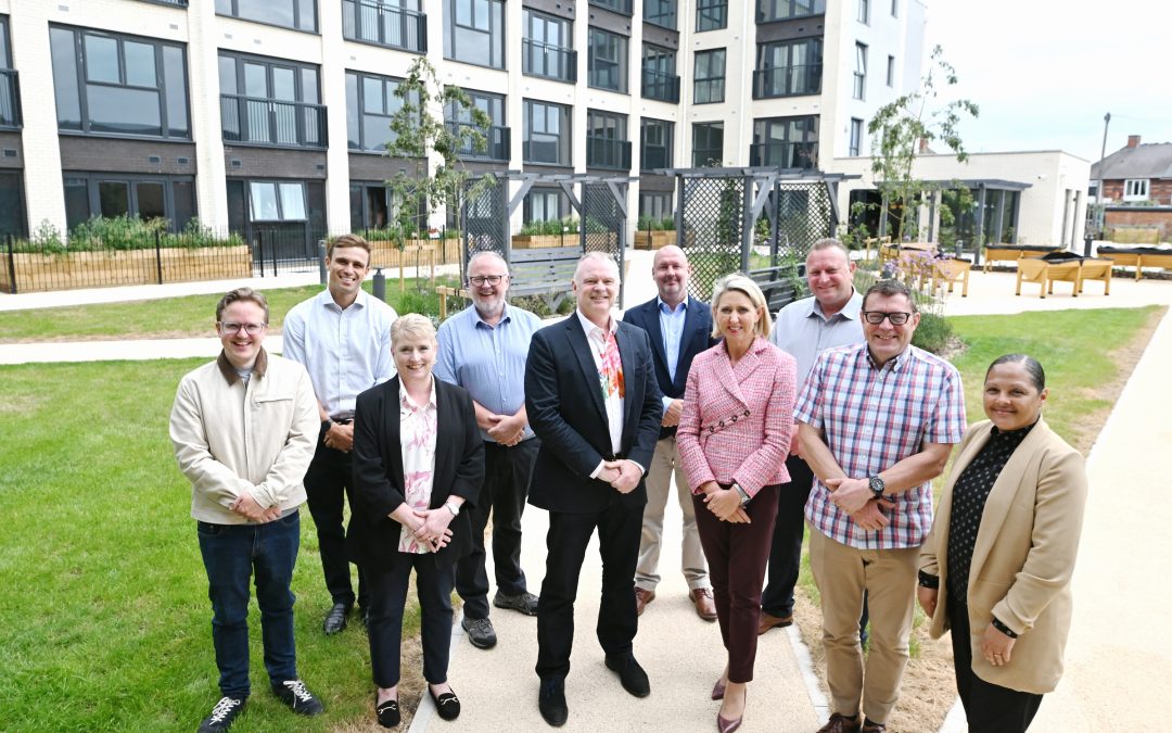 Affordable apartments completed in Hucknall